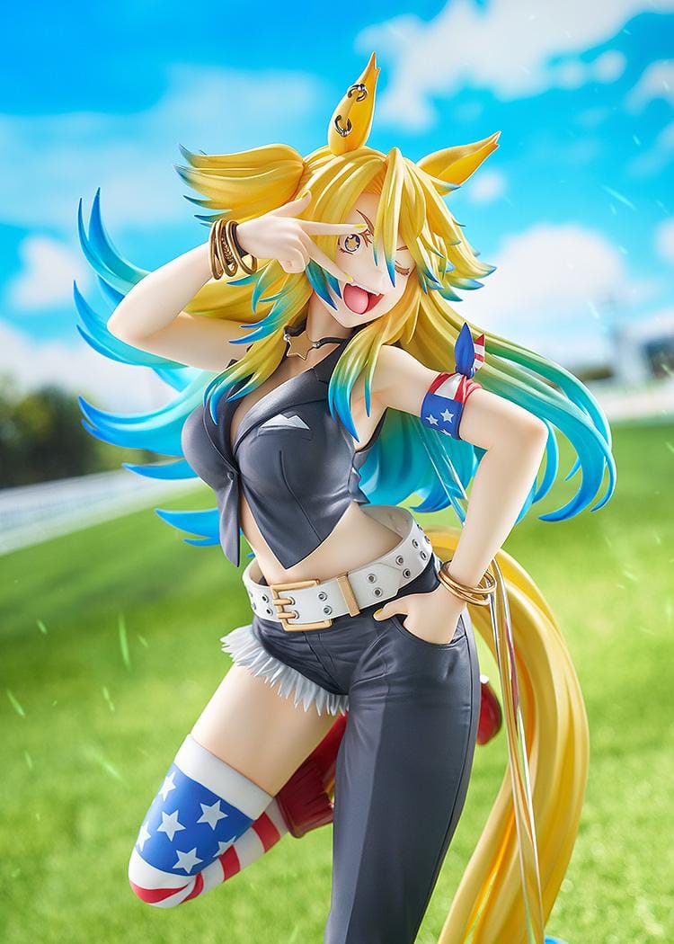 Uma Musume Cinderella Gray Obey Your Master 1/7 scale figure with dynamic pose and vibrant hair