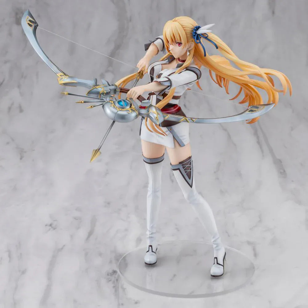 The Legend of Heroes Trails of Cold Steel III Alisa Reinford 1/8 Scale Figure featuring Alisa with long blonde hair, white combat outfit, and signature bow weapon.