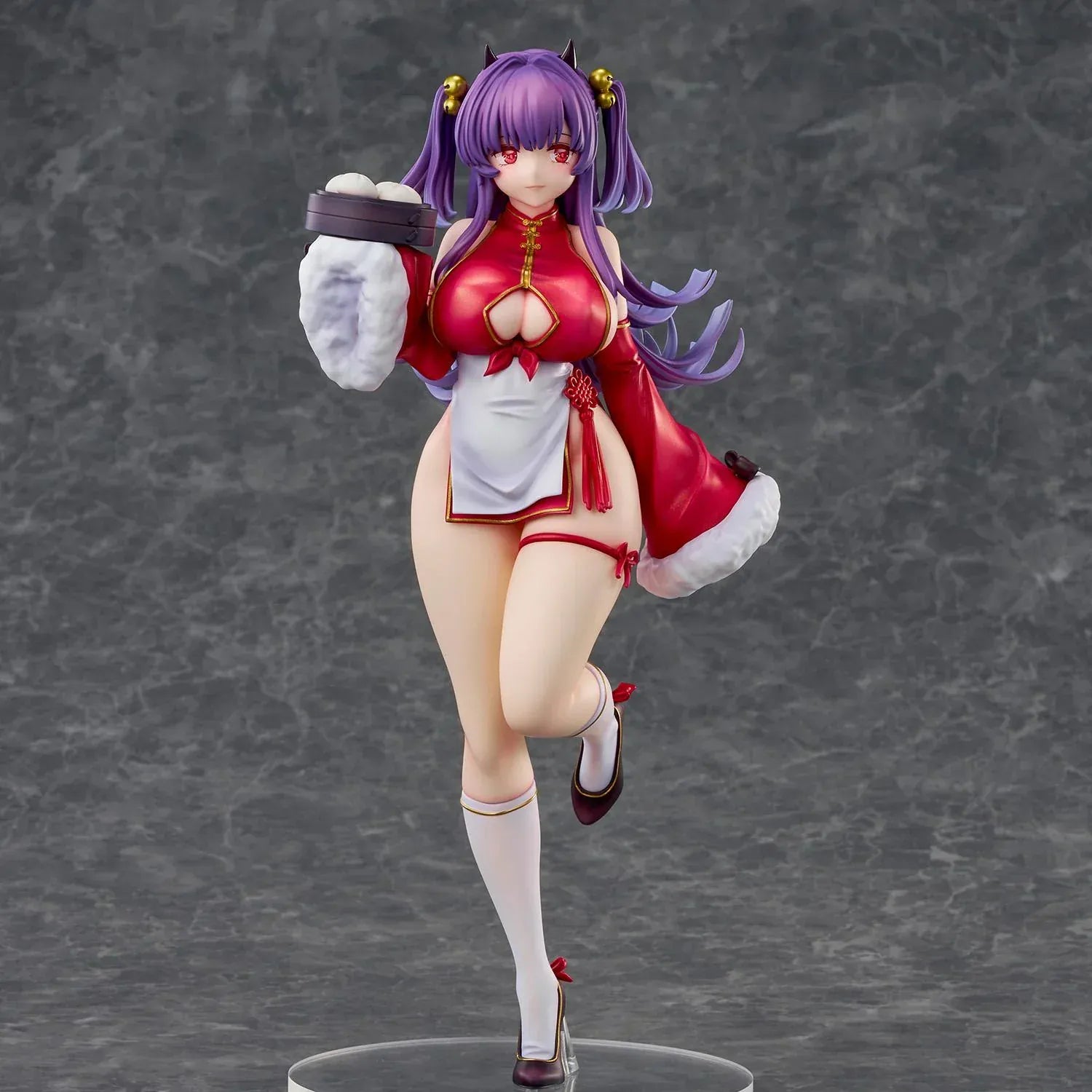 Xin illustration Yuri Kamijo Chinese dim sum shop version 1/6 scale anime figure with red outfit and flowing hair