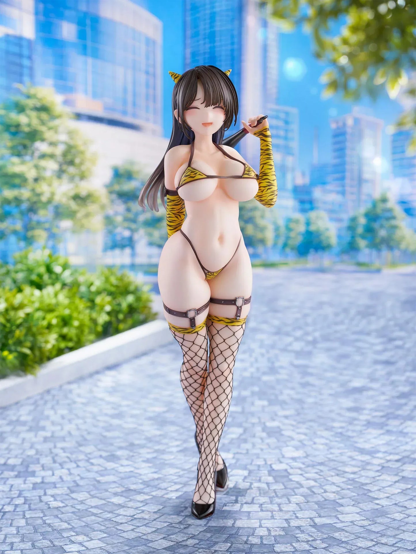 Tomodachi ni Oni no Cosplay wo Saserareru Ane 1/6 scale figure featuring oni cosplay outfit and detailed sculpt