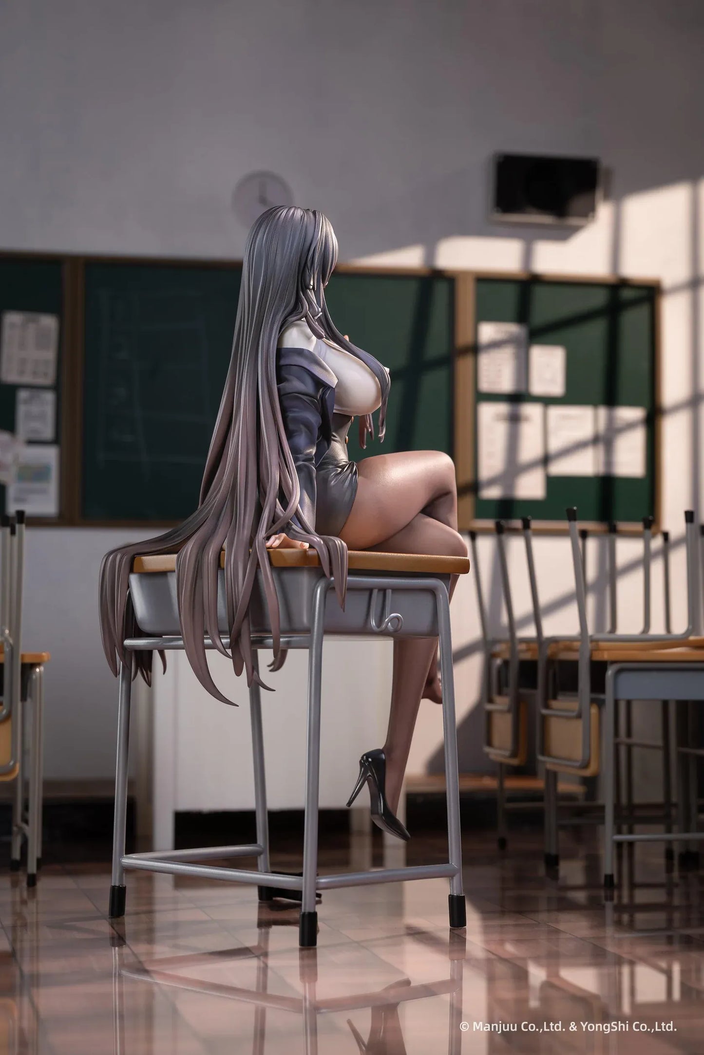 Azur Lane Azuma Career Counseling for the Groom Ver. Deluxe Edition 1/6 Scale Figure with interchangeable display parts