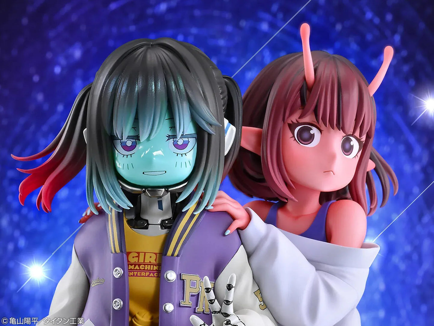 Milky Subway The Galactic Limited Express Chiharu & Makina Figure