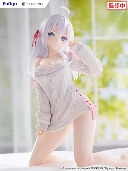 Alya knit version Tenitol Big Noodle Stopper figure Alya Sometimes Hides Her Feelings in Russian anime collectible
