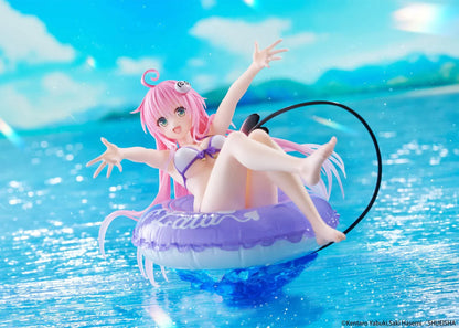 Lala Aqua Float Girls figure To Love Ru Darkness anime swimsuit figure with inflatable float base