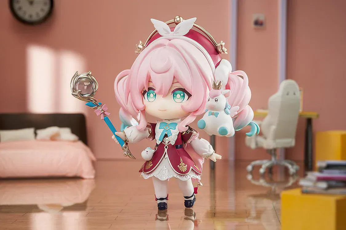 Honkai Star Rail Nendoroid 2953 Hyacine chibi figure with accessories and pastel outfit