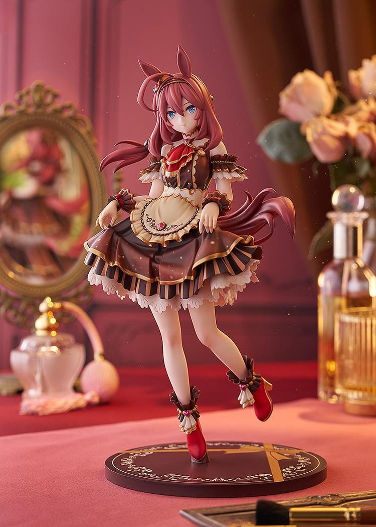Uma Musume Pretty Derby Mihono Bourbon CODE ICING figure in dessert-themed outfit with detailed frills