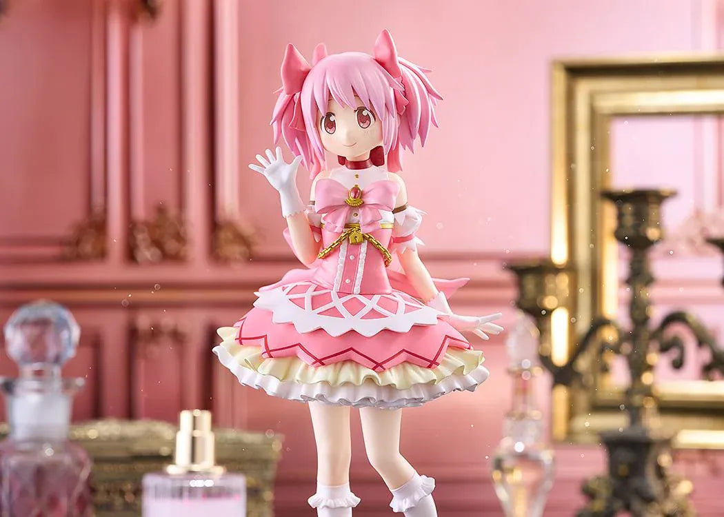 Puella Magi Madoka Magica Walpurgisnacht Rising BUZZmod Madoka Kaname figure wearing her new pink magical girl outfit.