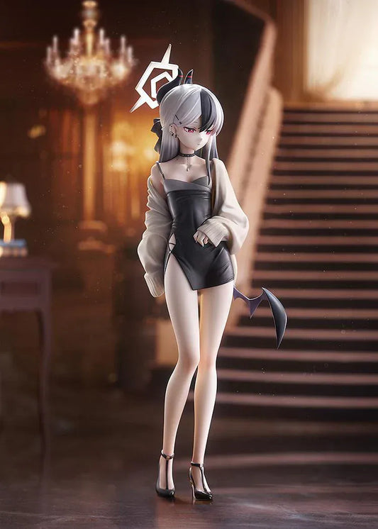 Blue Archive Kayoko Dress 1/7 Scale Figure with black dress white jacket horns and tail