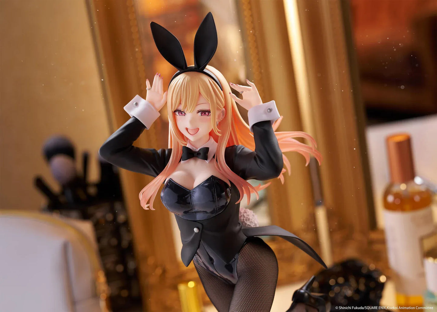 Marin Kitagawa Bunny Ver T-Most figure My Dress Up Darling anime figure with fishnet stockings and bunny ears