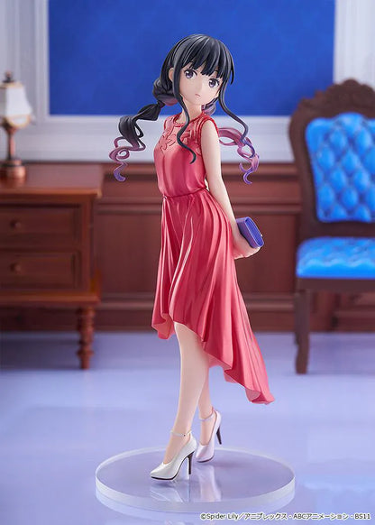 Chisato Nishikigi and Takina Inoue After Party POP UP PARADE L Size figures in elegant dresses