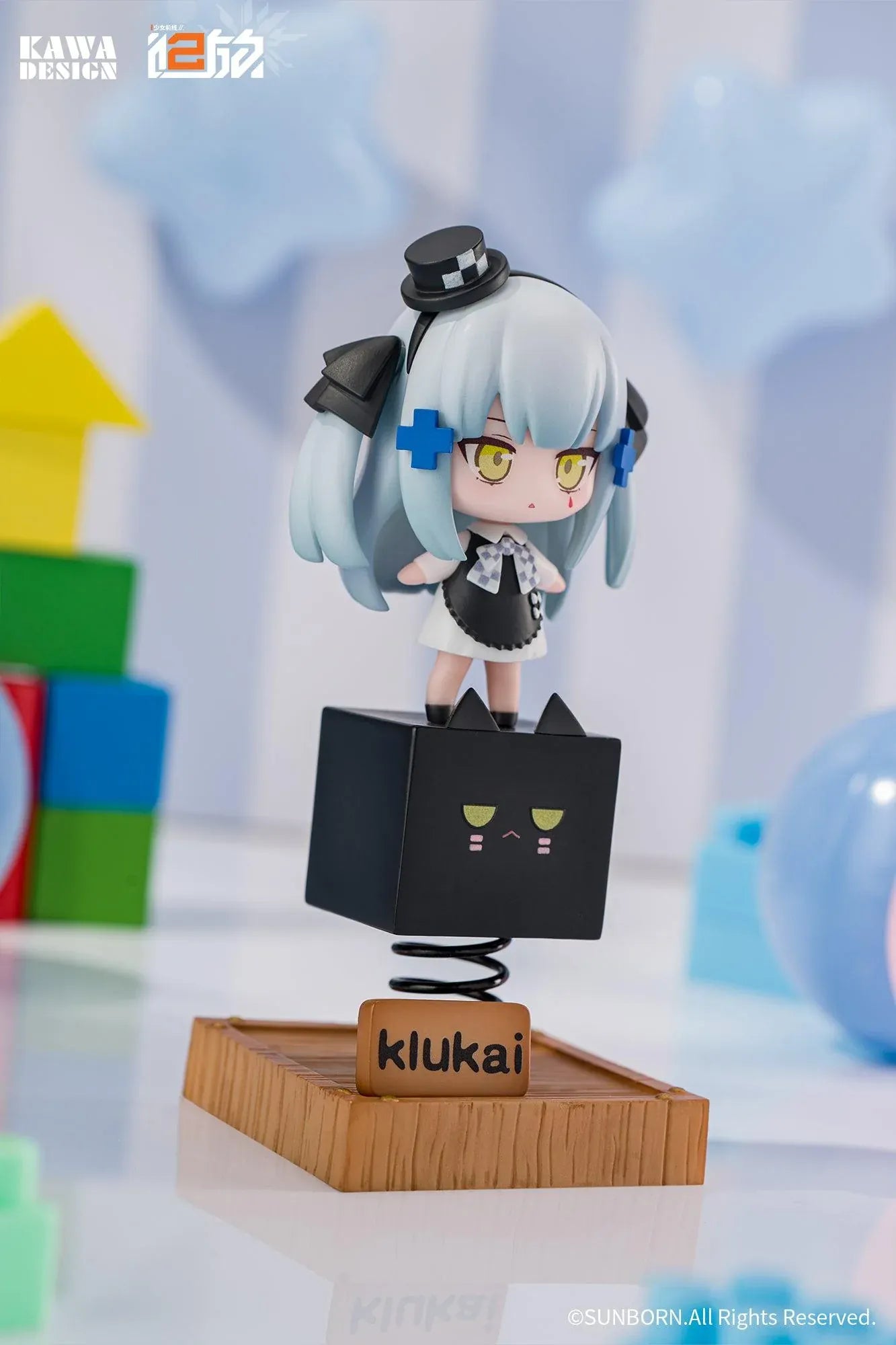 Girls' Frontline 2 Exilium Black Cat Klukai Spring Figure