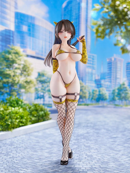 Tomodachi ni Oni no Cosplay wo Saserareru Ane 1/6 scale figure featuring oni cosplay outfit and detailed sculpt