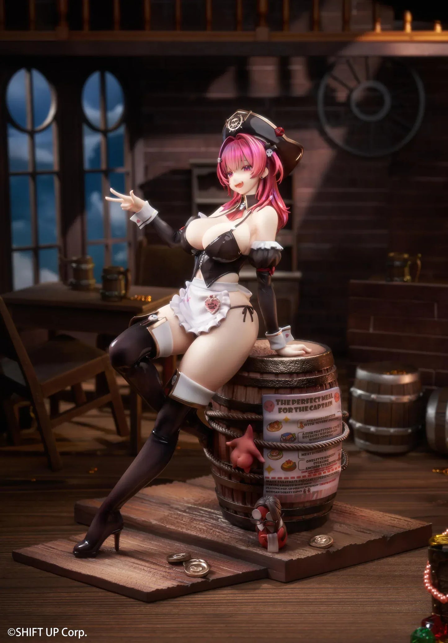 Goddess of Victory Nikke Mast Romantic Maid 1/4 scale figure with detailed barrel base