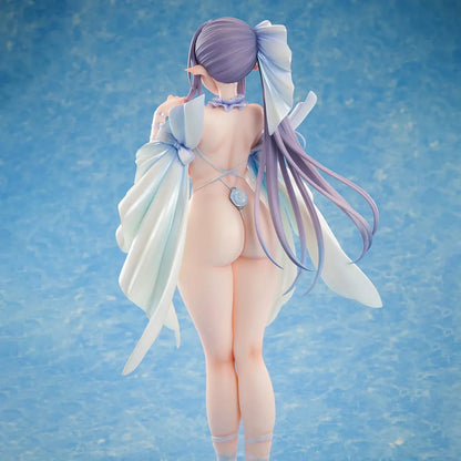 Sorana Niiro Gekka Bijin original illustration figure with flowing translucent fabric and elegant pose