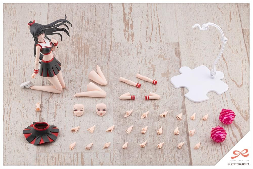 Sousai Shojo Teien Kuon Yakushiji Cheerleading Costume Version model kit figure with pom-poms