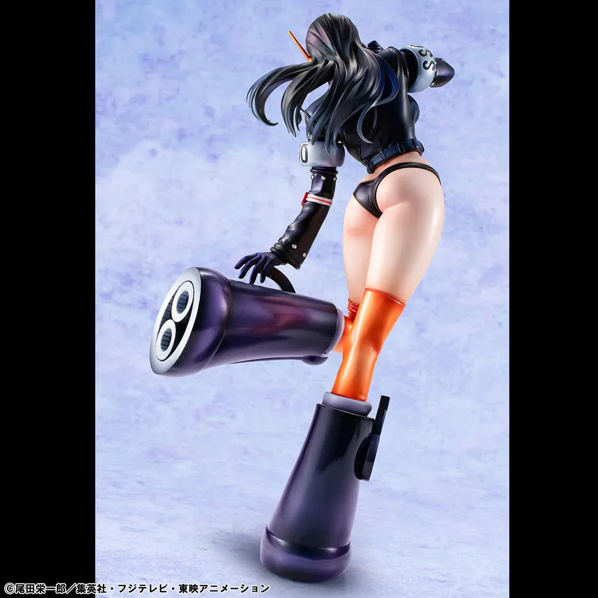 "One Piece Portrait of Pirates Nico Robin Evolutionary History figure standing in futuristic outfit with dynamic pose."