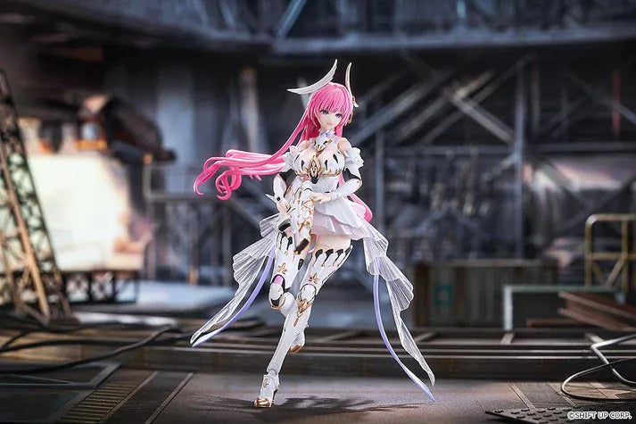 GODDESS OF VICTORY NIKKE Hyper Body Dorothy articulated figure wearing a white-and-gold outfit with mechanical wings.