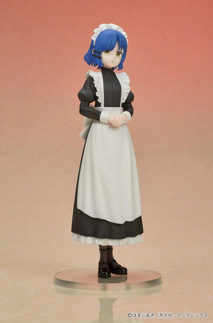 Bocchi the Rock DIGSTA Ryo Yamada figure wearing a black and white maid outfit