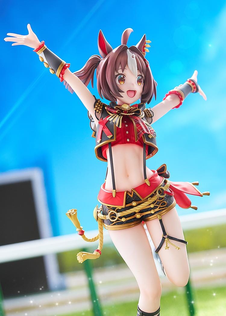 Gran Alegria 1/7 scale figure Umamusume Pretty Derby anime figure dynamic pose race outfit colorful base