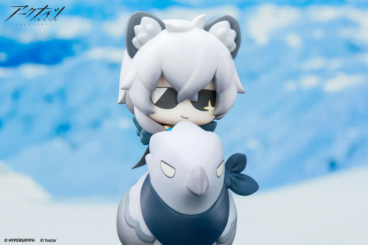 Arknights SilverAsh Happy Shake springy chibi figure