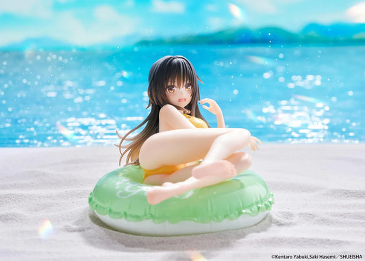 Yui Kotegawa Aqua Float Girls figure To Love Ru Darkness anime swimsuit figure with inflatable float base