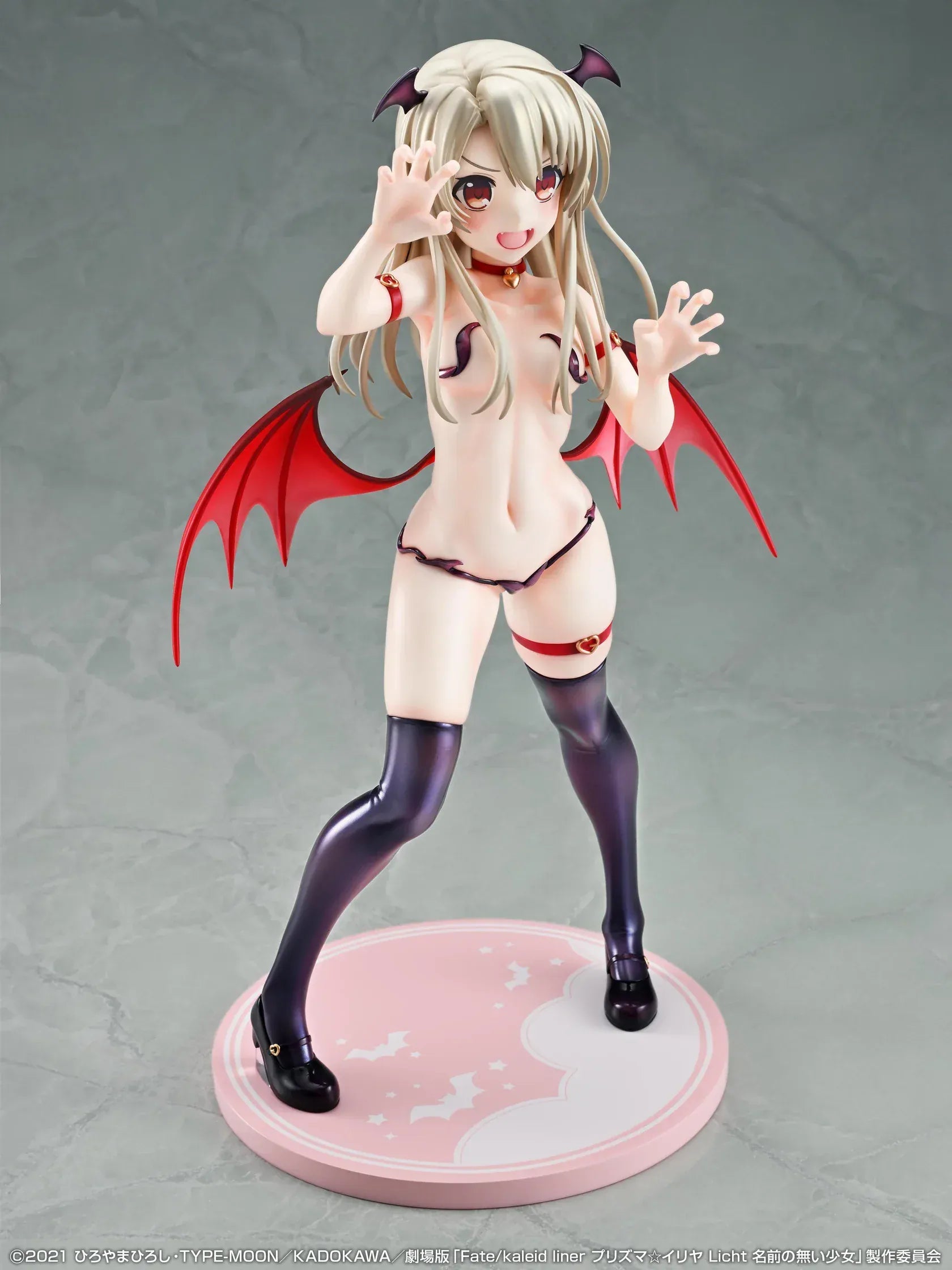 Fate kaleid liner Prisma Illya Licht Nameless Girl Illyasviel von Einzbern Sweet Devil Ver. 1/4 scale figure with devil-themed outfit