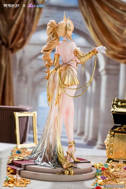 Daiblos Core Lobera Hot Passion Night Ver. 1/6 Scale Figure wearing an ornate gold outfit with jeweled accessories and decorative staff