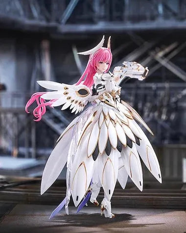 GODDESS OF VICTORY NIKKE Hyper Body Dorothy articulated figure wearing a white-and-gold outfit with mechanical wings.