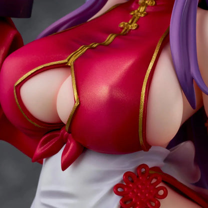 Xin illustration Yuri Kamijo Chinese dim sum shop version 1/6 scale anime figure with red outfit and flowing hair