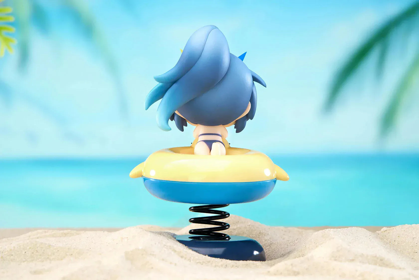 Azur Lane New Jersey Happy Shake non-scale chibi figure with spring wobble base