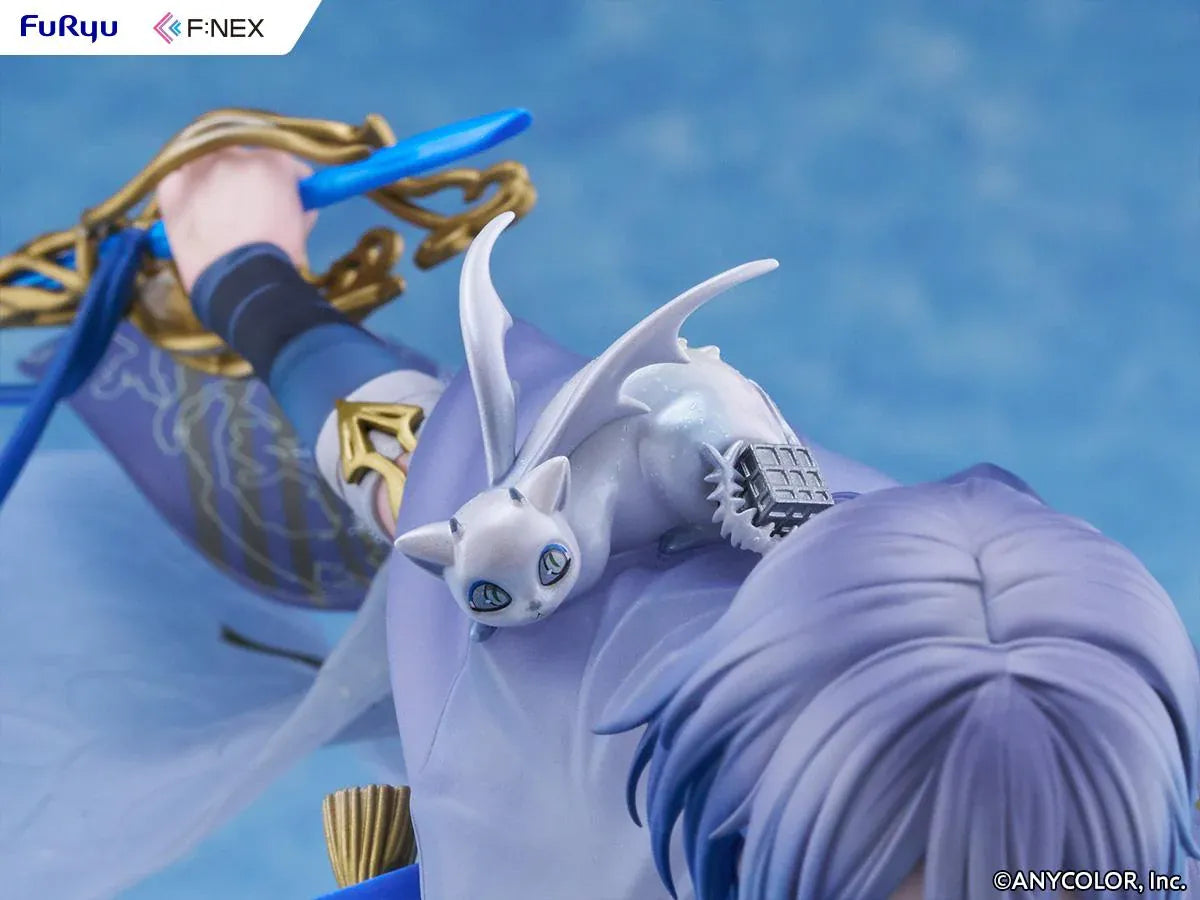 Nijisanji F:NEX Koyanagi Rou 1/7 scale figure in dynamic pose with blue sword