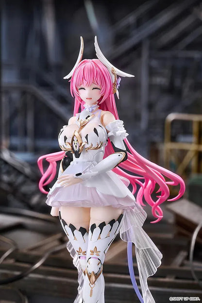 GODDESS OF VICTORY NIKKE Hyper Body Dorothy articulated figure wearing a white-and-gold outfit with mechanical wings.