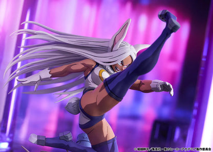 Mirko My Hero Academia 1/8 scale figure with dynamic kick pose and 2D shading effect