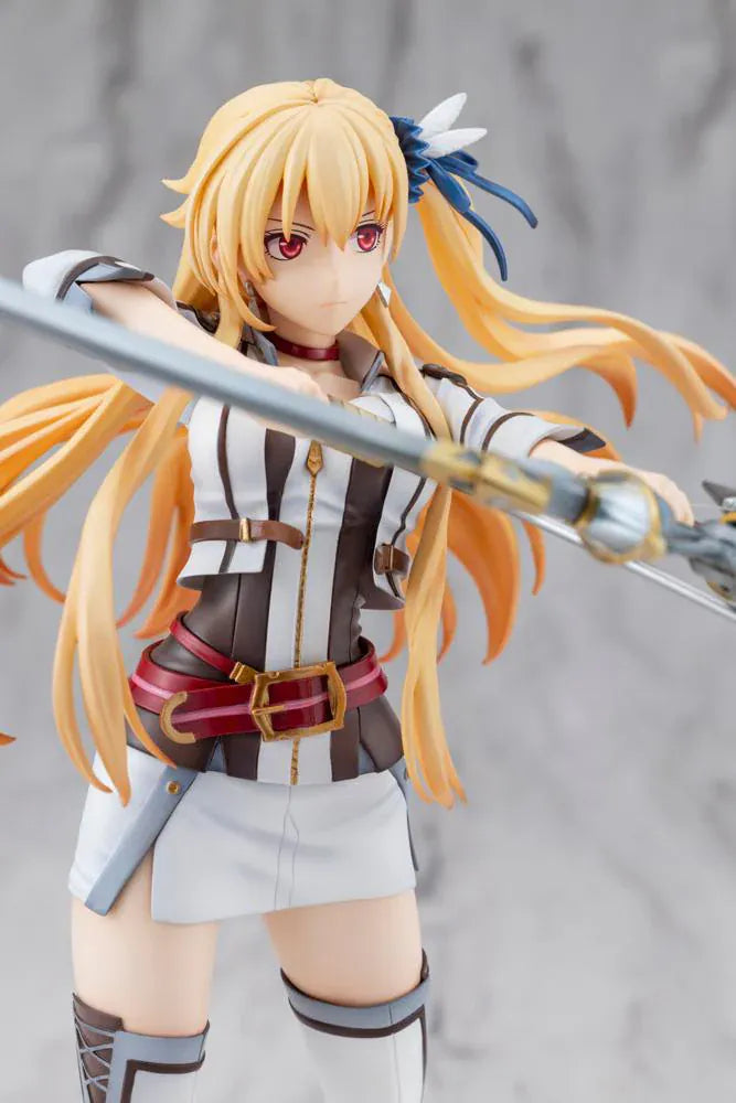 The Legend of Heroes Trails of Cold Steel III Alisa Reinford 1/8 Scale Figure featuring Alisa with long blonde hair, white combat outfit, and signature bow weapon.