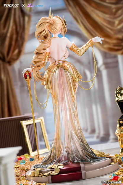 Daiblos Core Lobera Hot Passion Night Ver. 1/6 Scale Figure wearing an ornate gold outfit with jeweled accessories and decorative staff