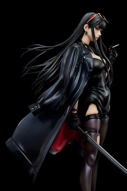 Guweiz Illustration G.A.F.C. Series IRENA figure with long black coat and sword