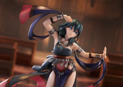 “Fire Emblem Three Houses Byleth Dancer Version 1/7 Scale Figure in dynamic dancing pose with flowing outfit and detailed sculpt.”