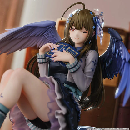 Chiyuki Kuwayama Gardienne White Pearl 1/6 scale figure with wings and elegant seated pose