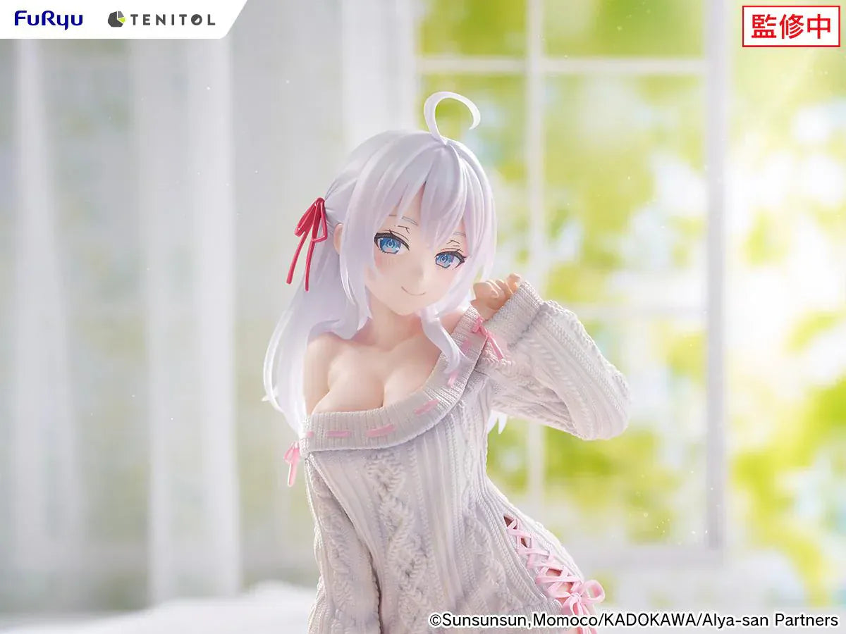 Alya knit version Tenitol Big Noodle Stopper figure Alya Sometimes Hides Her Feelings in Russian anime collectible
