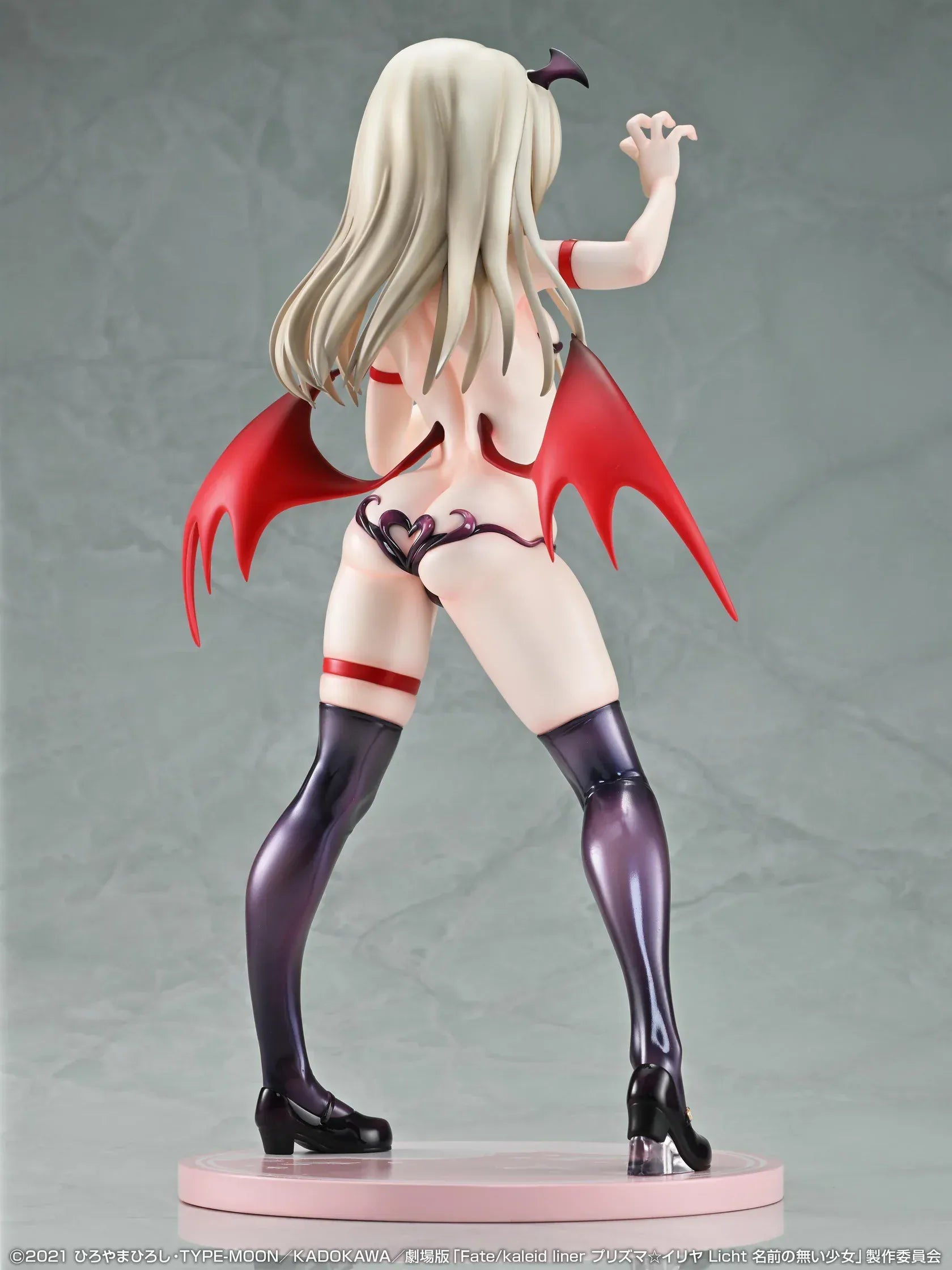 Fate kaleid liner Prisma Illya Licht Nameless Girl Illyasviel von Einzbern Sweet Devil Ver. 1/4 scale figure with devil-themed outfit