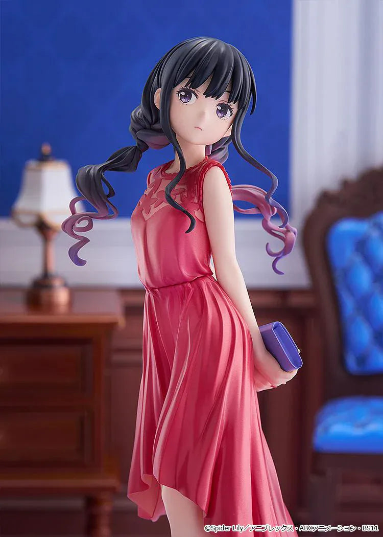 Chisato Nishikigi and Takina Inoue After Party POP UP PARADE L Size figures in elegant dresses