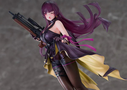 Girls' Frontline 2 Exillium Makiatto Ballroom Interlude Ver 1/7 scale figure holding rifle with flowing coat and stockings