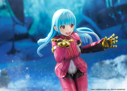 Kula Diamond The King of Fighters XV limited edition 1/7 scale figure in pink battle outfit with dynamic pose