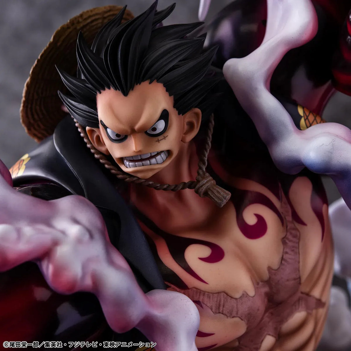 Portrait of Pirates One Piece SA-Maximum Monkey D. Luffy Gear4 Bounce-Man 10th Limited Ver. Figure