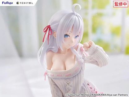 Alya knit version Tenitol Big Noodle Stopper figure Alya Sometimes Hides Her Feelings in Russian anime collectible
