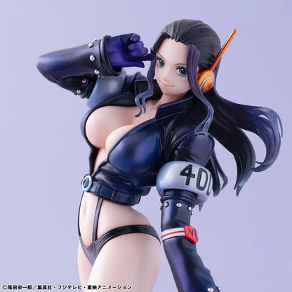 "One Piece Portrait of Pirates Nico Robin Evolutionary History figure standing in futuristic outfit with dynamic pose."