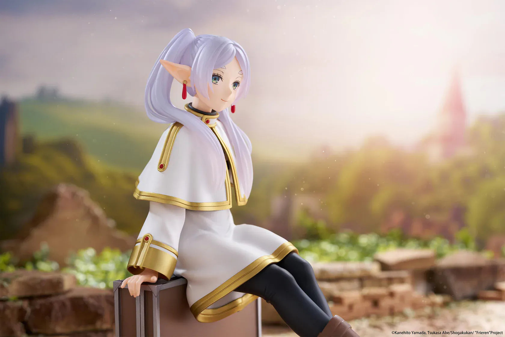 Frieren Desktop Cute trunk case version figure Beyond Journey’s End anime seated collectible