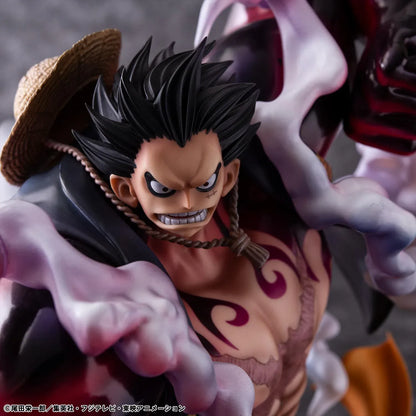 Portrait of Pirates One Piece SA-Maximum Monkey D. Luffy Gear4 Bounce-Man 10th Limited Ver. Figure