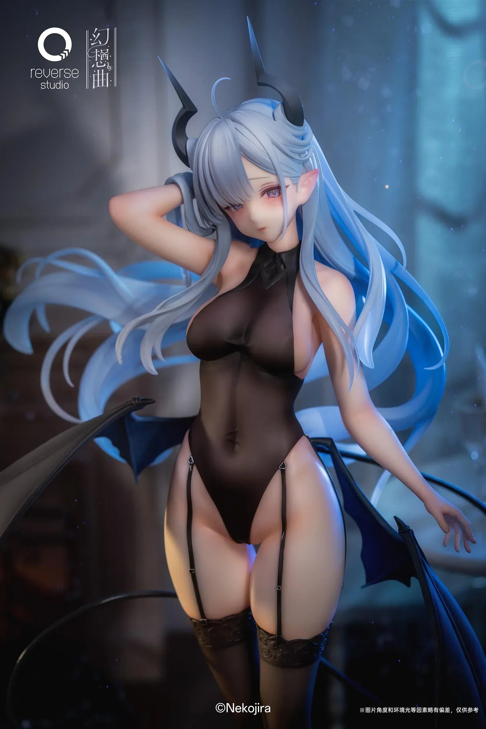 Nekojira Fantasias Series Thea-chan Apprentice Succubus Underwear Edition 1/6 scale figure with wings horns tail fantasy anime collectible