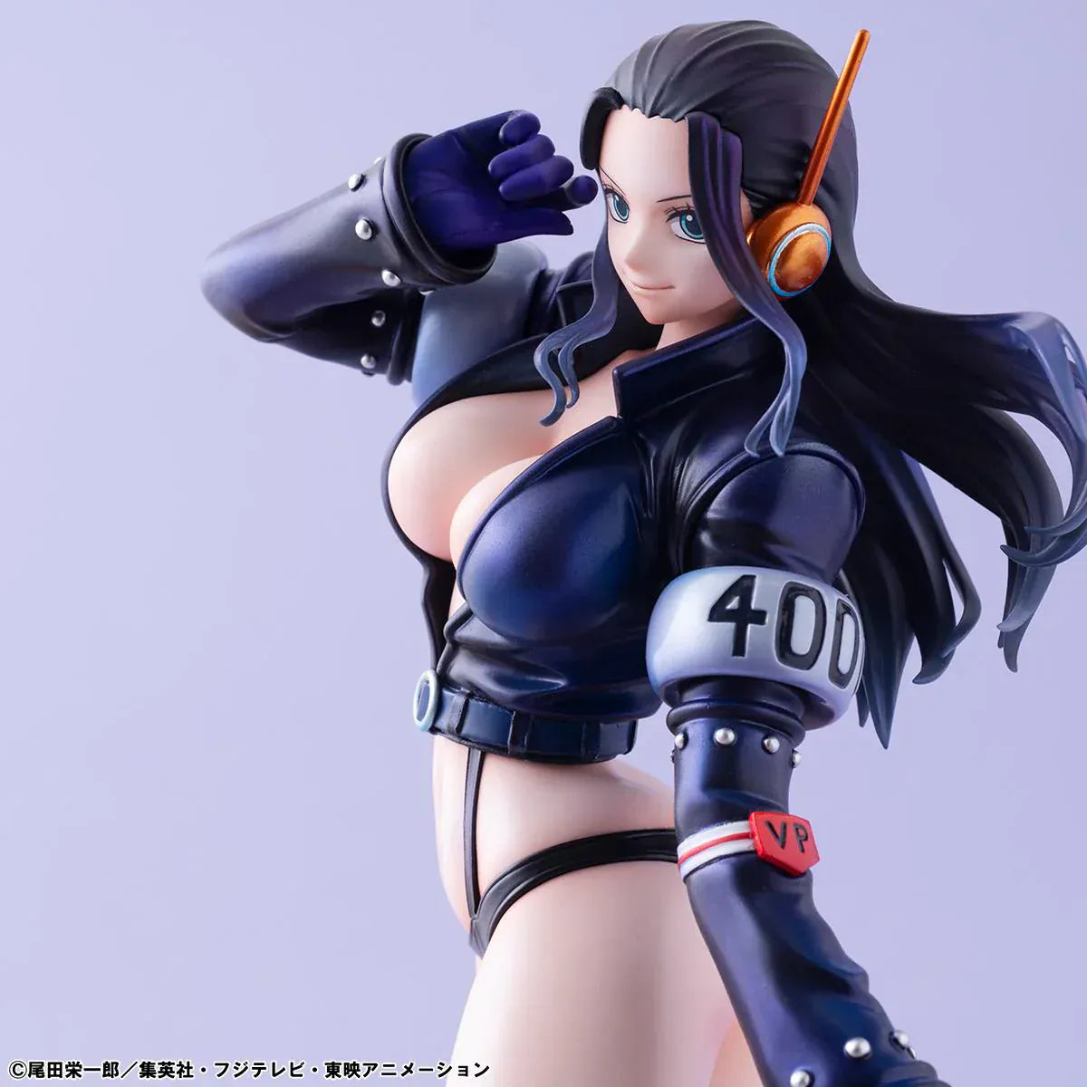"One Piece Portrait of Pirates Nico Robin Evolutionary History figure standing in futuristic outfit with dynamic pose."